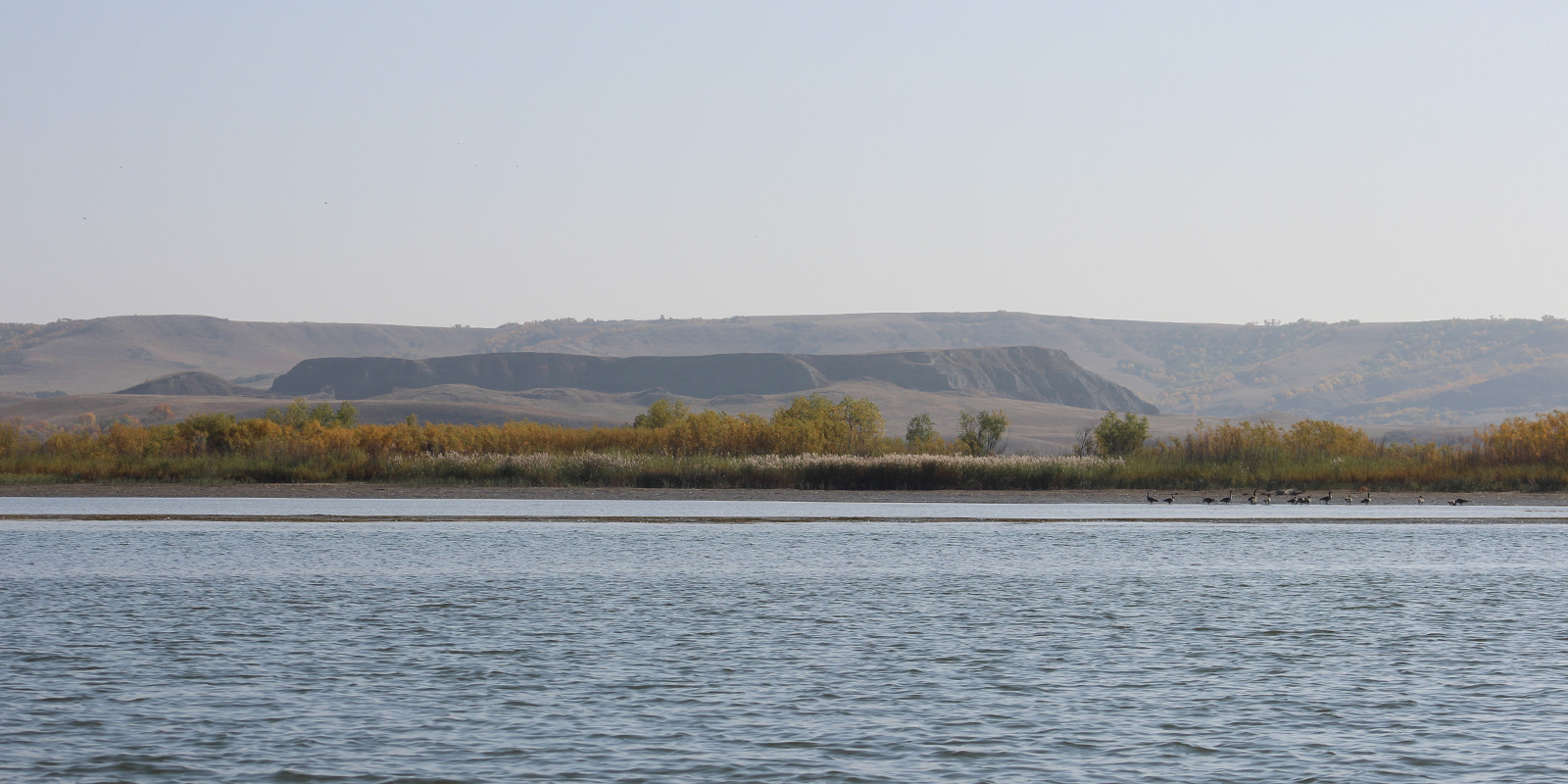 Missouri River Fall Scenery